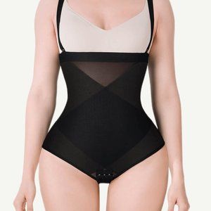 Wholesale Body Panties Abdominal Crossover Three-layer Design Abdominal Control